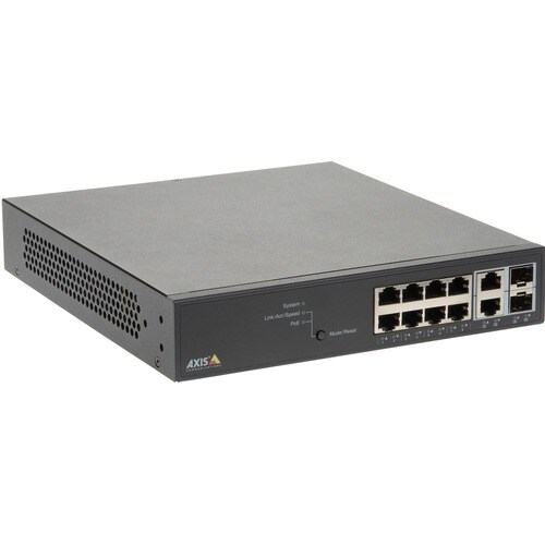 AXIS T8508 8 Ports Manageable Ethernet Switch - 1000Base-X - 2 Layer Supported - Modular - 2 SFP Slots - 130 W PoE Budget 