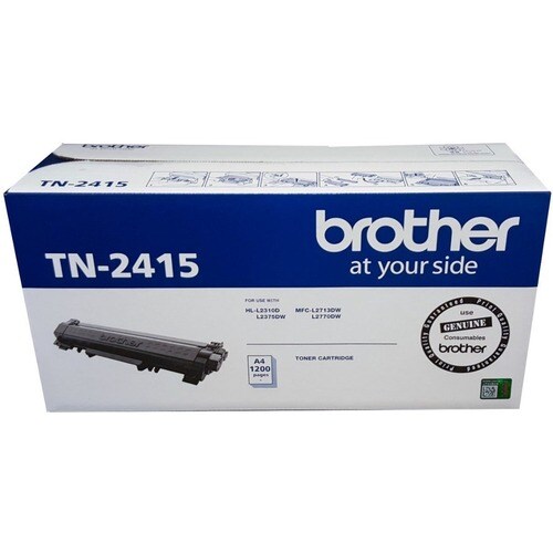 Brother TN2415 Original Toner Cartridge - Black - Laser - Standard Yield - 1200 Pages