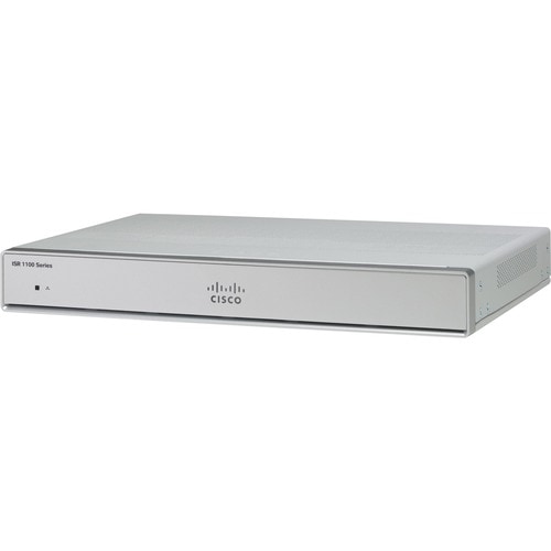 Cisco 1100 C1111-4P Router - 5 Anschlüsse - PoE Ports - Management-Port - 1 - Gigabit-Ethernet - Rackmontage, Desktop