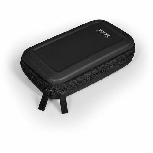 Port Colorado Carrying Case (Pouch) Hard Disk Drive - Black - Drop Resistant, Shock Resistant, Shock Absorbing Bumper - Et