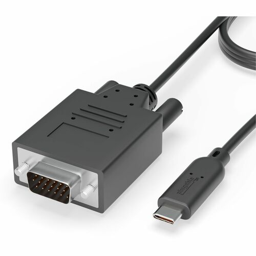 Plugable USB C to VGA Cable - Connect Your USB-C or Thunderbolt 3 Laptop to VGA Displays up to 1920x1080@60Hz - (Compatibl