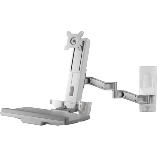 Amer Wall Mount for Keyboard, Mouse, Monitor - 61 cm (24") Screen Support - 10.50 kg Load Capacity - 100 x 100, 75 x 75