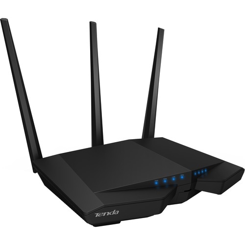 Tenda AC18 Wi-Fi 5 IEEE 802.11ac Ethernet Wireless Router - 2.40 GHz ISM Band - 5 GHz UNII Band(3 x External) - 237.50 MB/