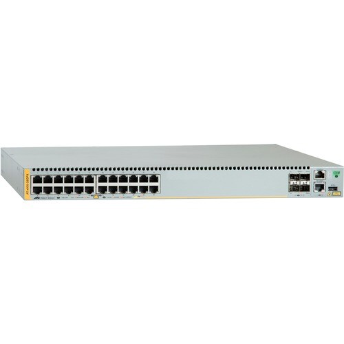 Allied Telesis x930 x930-28GPX 24 Ports Manageable Layer 3 Switch - 3 Layer Supported - Modular - Optical Fiber, Twisted P