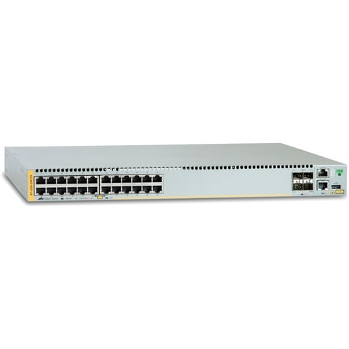 Allied Telesis x930 x930-28GTX 24 Ports Manageable Layer 3 Switch - 3 Layer Supported - Modular - Optical Fiber, Twisted P