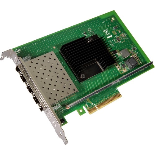 Intel X710 X710-DA4 10Gigabit Ethernet Card for Server - 10GBase-X - Plug-in Card - PCI Express 3.0 x8 - 4 Port(s) - Optic