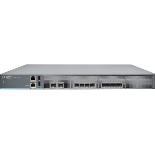 Juniper SRX SRX4100 Router - Management Port - 10 - 10 Gigabit Ethernet - IEEE 802.1p - 1U - Rack-mountable