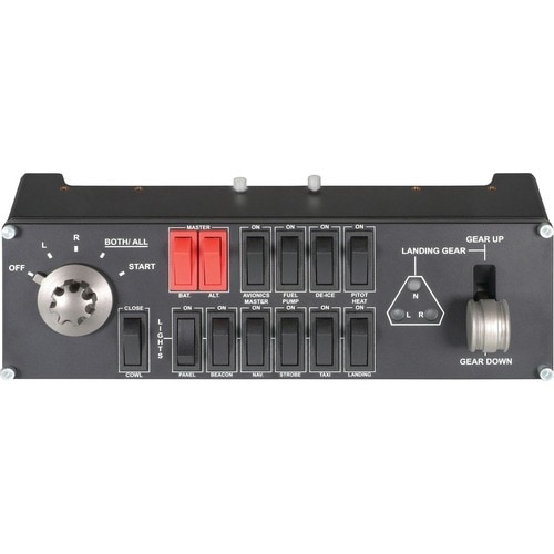 Panneau de Contrôle de Jeu Saitek Pro Flight - Câble - USB - PC