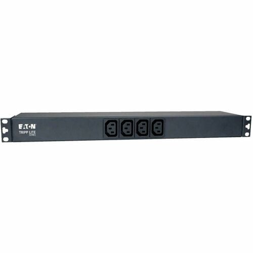 Eaton Tripp Lite Series 1.9-3.8kW Single-Phase 120-240V Basic PDU, 14 Outlets (12 C13 & 2 C19), C20 16A Input, 1U Rack-Mou