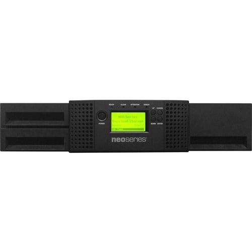 Overland NEOs T24 Tape Autoloader - 1 x Drive/24 x Slot - 1 Mail Slots - LTO-8 - 288 TB (Native) / 720 TB (Compressed) - 6