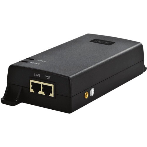 Assmann PoE -Injektor - 120 V AC, 230 V AC Eingang - 55 V DC, 1,10 A Ausgang - 1 x 10/100/1000Base-T Eingangsport(s) - 1 x