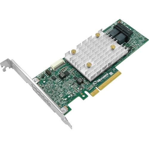 Microchip HBA 1100-8e Single - 12Gb/s SAS - PCI Express 3.0 x8 - Plug-in Card - 8 Total SAS Port(s) - 8 SAS Port(s) Extern