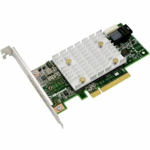 Microchip Adaptec SmartHBA 2100-4i4e Single - 12Gb/s SAS - PCI Express 3.0 x8 - Plug-in Card - Yes - 0, 1, 10, 5 RAID Leve