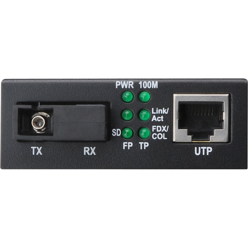 Digitus Transceiver/Medienkonverter - 2 Anschluss(e) - 1 x Netzwerk (RJ-45) - 1 x SC - Twisted Pair, Glasfaserleitung - 10