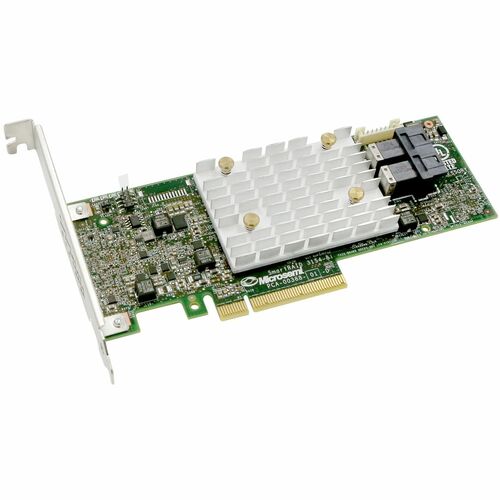 Microchip SmartRAID SmartRAID 3152-8i SAS Controller - 12Gb/s SAS - PCI Express 3.0 x8 - 2 GB Flash Backed Cache - Plug-in