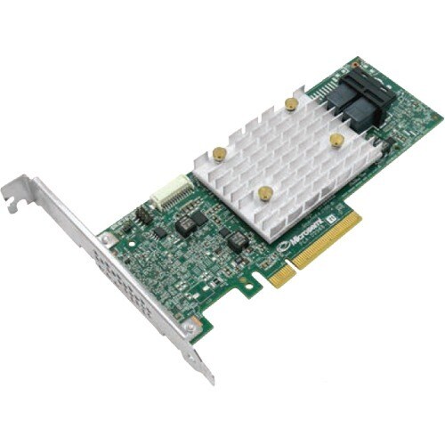 Microchip Adaptec SmartHBA AHA-2100-8i SAS Controller - 12Gb/s SAS - PCI Express 3.0 x8 - Plug-in Card - RAID Supported - 