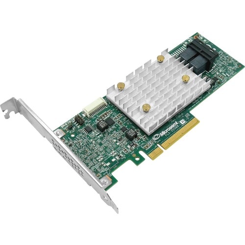 Microchip Adaptec AHA-1100-8i SAS Controller - 12Gb/s SAS - PCI Express 3.0 x8 - Plug-in Card - 2 x SFF-8643 - 8 Total SAS