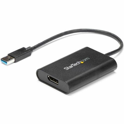 StarTech.com USB 3.0 to DisplayPort Adapter - 4K 30Hz - External Video & Graphics Card - Dual Monitor Display Adapter - Su
