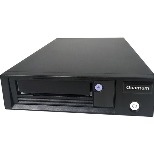 Quantum LTO-8 Bandlaufwerk - 12 TB (Nativ)/30 TB (komprimiert) - Schwarz - 6Gb/s SAS - 133,35 mm Breite - 1/2H Höhe - Inte