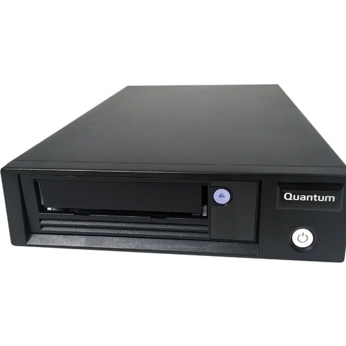 Quantum LTO-8 Bandlaufwerk - 12 TB (Nativ)/30 TB (komprimiert) - Schwarz - 6Gb/s SAS - 1/2H Höhe - 1U Rack Height - Rackmo