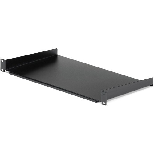 StarTech.com 1U Server Rack Cabinet Shelf - Fixed 10" Deep Cantilever Rackmount Tray for 19" Data/AV/Network Enclosure w/c