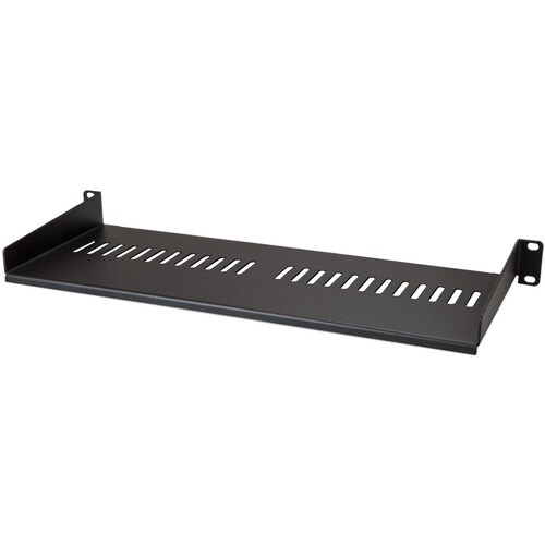 StarTech.com 1U Vented Server Rack Cabinet Shelf - Fixed 7in Deep Cantilever Rackmount Tray for 19" Data/AV/Network Enclos