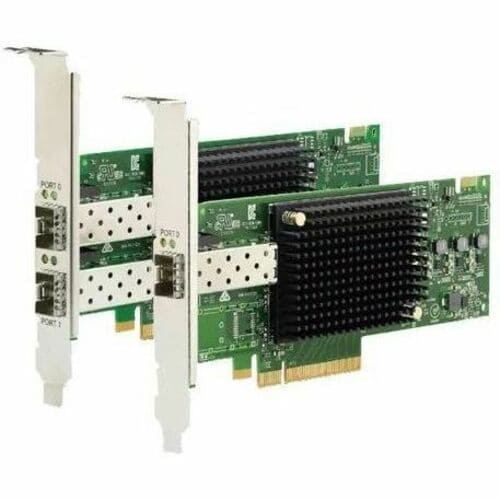 Adaptador Host Bus de canal fibra Lenovo - Tarjeta enchufable - PCI Express 3.0 x8 - 2 x Total Fibre Channel Port(s) - SFP
