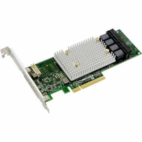 Adaptec SmartRAID 3154-16i, 12 Gb/s, SAS/SATA, PCIe Gen 3.0 x8, 4 GB DRAM, 16 interne Ports, 4 (x4) SFF-8643