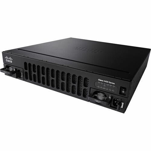 Cisco 4400 4451-X Router - Recondicionado - 4 Portas - Porta de gestão - 10 - Gigabit Ethernet - 2U - Montável sobre rack,