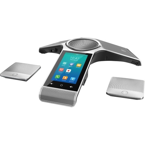 Yealink CP960 IP Conference Station - Corded/Cordless - Corded/Cordless - Bluetooth, Wi-Fi - Desktop - Classic Gray - VoIP