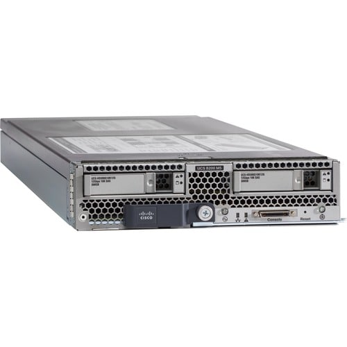 Cisco B200 M5 Blade Server - 2 Xeon Gold 6128 3.40 GHz - 192 GB RAM - Serial ATA, 12Gb/s SAS Controller - 2 Processor Supp