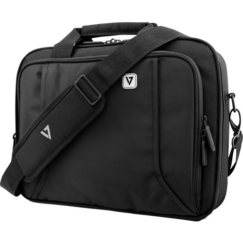 V7 PROFESSIONAL CCP13-BLK-9E Carrying Case for 33.8 cm (13.3") Notebook - Black - Weather Resistant - Handle