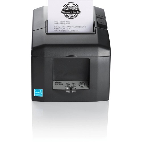 Star Micronics TSP654II Desktop Direct Thermal Printer - Monochrome - Receipt Print - USB - 80 mm (3.15") Print Width - 30