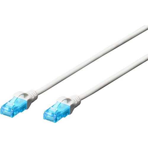 Digitus 1 m Kategorie 5e Netzwerkkabel für Netzwerkgerät - Zweiter Anschluss: 1 x RJ-45 Network - Male - Patchkabel - 26/7
