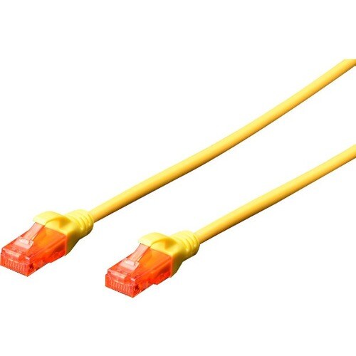 DIGITUS Professional 25 cm Kategorie 6 Netzwerkkabel für Netzwerkgerät - Zweiter Anschluss: 1 x RJ-45 Network - Male - Pat