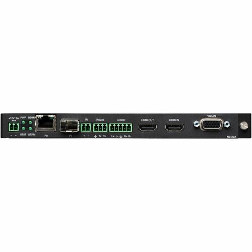 AMX JPEG 2000 4K60 4:4:4 UHD Video Over IP Encoder Card with PoE, KVM, AES-67 - Functions: Video Encoding, Video Decoding,