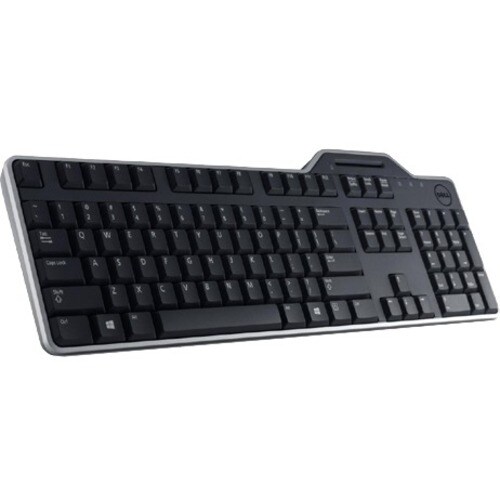 Dell KB813 Keyboard - Cable Connectivity - USB Interface - French - AZERTY Layout - Black - Computer - PC