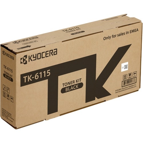 Kyocera TK-6115 Laserdruck Tonerkartusche - Schwarz - Originaler Pack - 15.000 Seiten