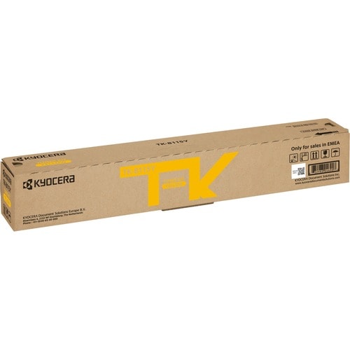Kyocera TK-8115Y Original Laser Toner Cartridge - Yellow Pack - 6000 Pages