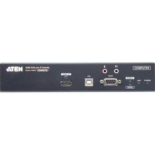 ATEN ALTUSEN KE8950T Digital KVM Extender - Wired - 1 Computer(s) - 1 Local User(s) - 4K - 3840 x 2400 Maximum Video Resol