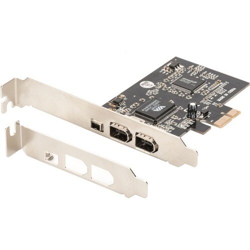 Digitus FireWire-Adapter - PCI Express - Plug-in-Karte - 3 Gesamtzahl Firewire-Anschluss/Anschlüsse - 2 Firewire 400-Ansch