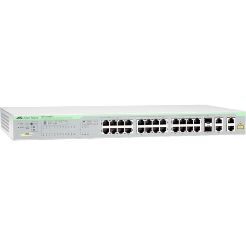 Allied Telesis FS750 AT-FS750/28PS 24 Ports Manageable Ethernet Switch - Gigabit Ethernet, Fast Ethernet - 10/100/1000Base
