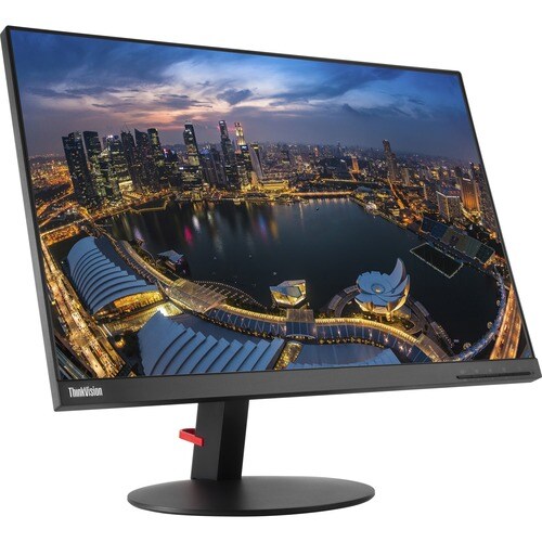 Lenovo ThinkVision T24d-10 24" Class WUXGA LCD Monitor - 16:10 - Black - 61 cm (24") Viewable - WLED Backlight - 1920 x 12