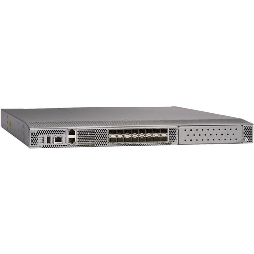Cisco 9132T 32 Gbit/s Fibre Channel Switch - 8 Fiber Channel Ports - Rack-mountable - 1U