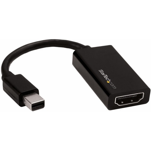 StarTech.com Mini DisplayPort to HDMI Adapter, Active Mini DP 1.4 to HDMI 2.0 Video Converter for Monitor/Display, 4K 60Hz
