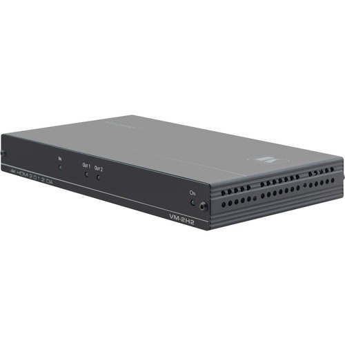 Kramer MegaTOOLS VM-2H2 Audio/Video Distribution Amplifier - 4096 x 2160 - 1 x HDMI In - 2 x HDMI Out - Serial Port