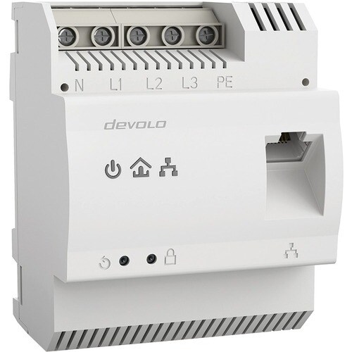 devolo dLAN pro 1200 Powerline Network Adapter - 1 x Network (RJ-45) - 1200 Mbit/s Powerline - 400 m Distance Supported - 