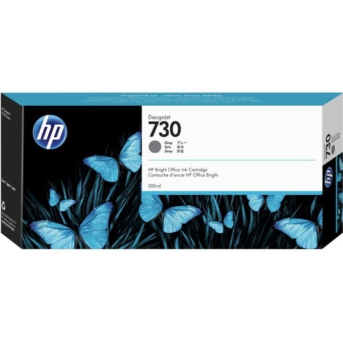 HP 730 Hoch Kapazität Tintenstrahl Tintenpatrone - Grau - Originaler Pack