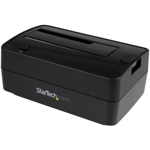 StarTech.com Drive Dock SATA/600 - USB 3.1 Type B, eSATA Host Interface - UASP Support External - Black - Hot Swappable Ba