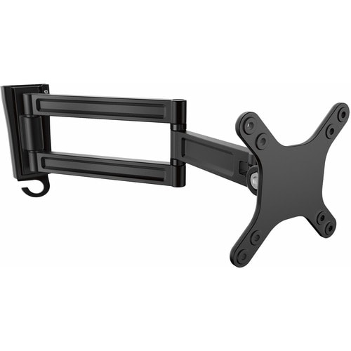 StarTech.com Wall Mount Monitor Arm, Dual Swivel, Supports 13'' to 34" (33.1lb/15kg) Monitors, VESA Mount, TV Wall Mount, 